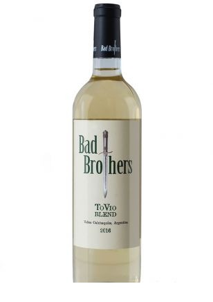 Botella de Bad Brothers Tovio Blend Blanco