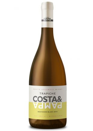 Botella de Costa y Pampa Sauvignon Blanc