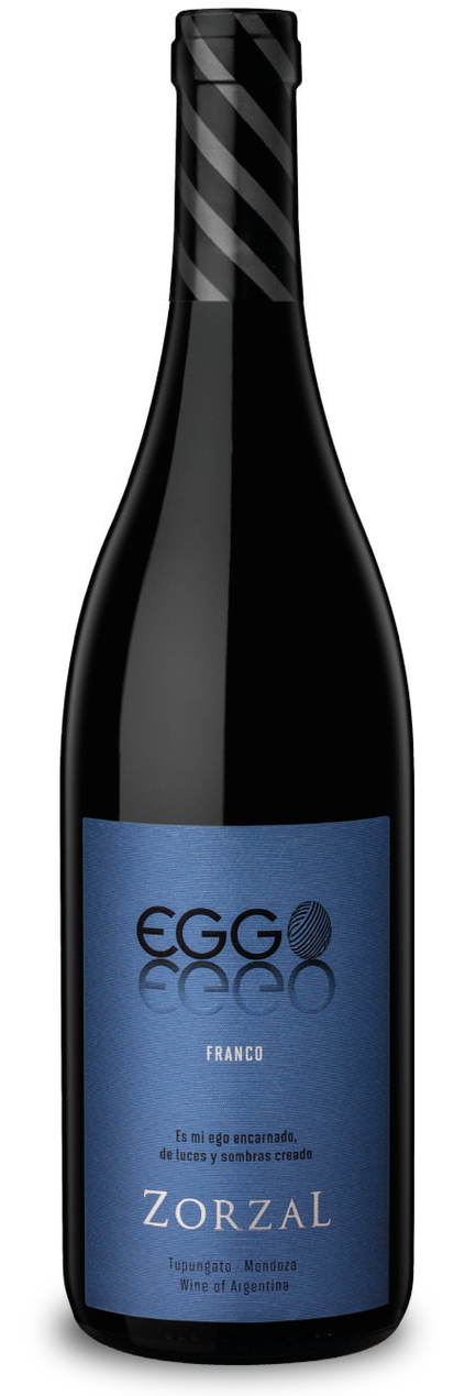 Botella de Zorzal Ego Franco Cabernet Franc
